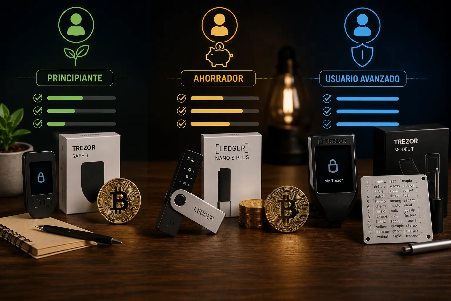 Criptonesia | Cómo elegir una hardware wallet según tu perfil